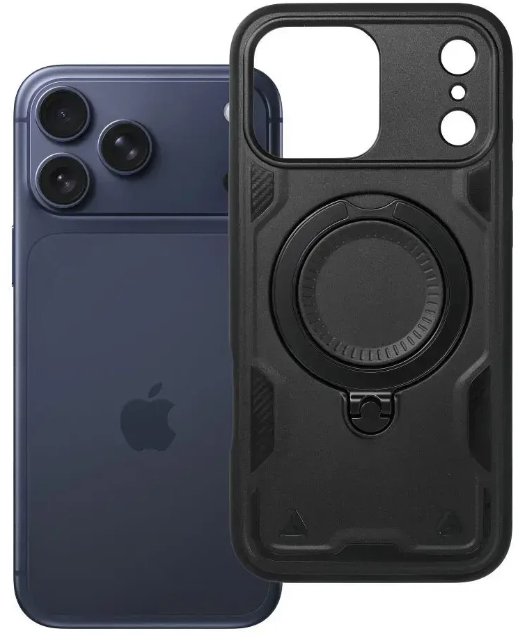Dėklas Oem Case for iPhone 18 Pro Max / 17 Pro Max Frost Armor juodas