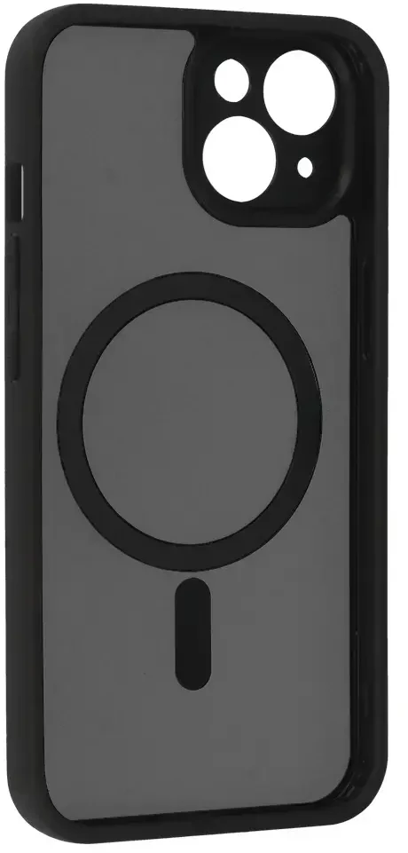 Topt Full Matte Mag dėklas skirtas iPhone 14 juodos spalvos
