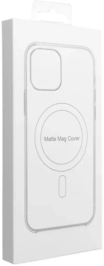 Oem FULL MATTE MAG COVER dėklas suderinamas su MagSafe skirtas Samsung Galaxy A55 juodos spalvos