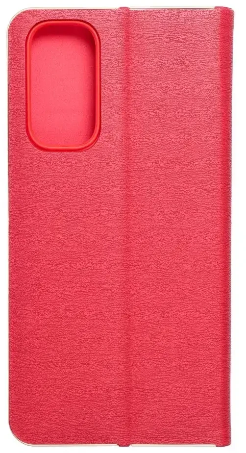 Dėklas Forcell Oem LUNA Book Gold skirtas Xiaomi Redmi Note 11 / 11S red