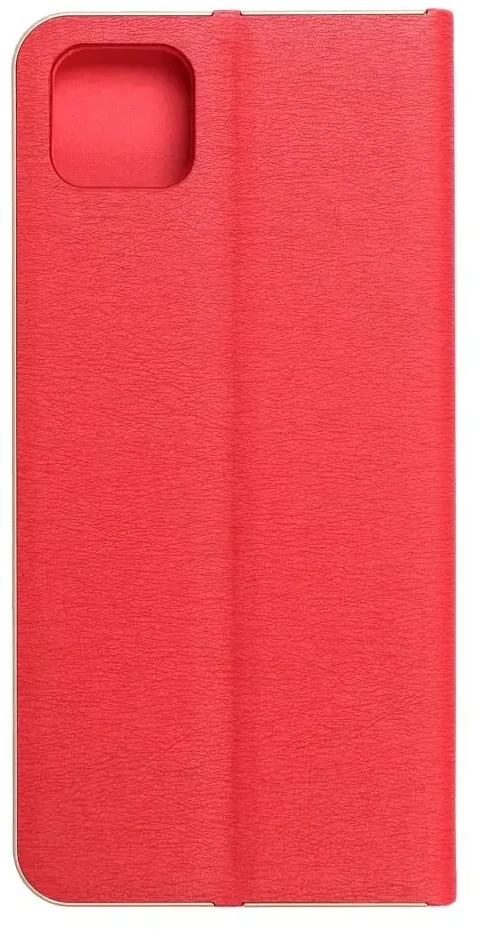 Dėklas Forcell Oem LUNA Book Gold skirtas Samsung Galaxy A22 5G raudonas