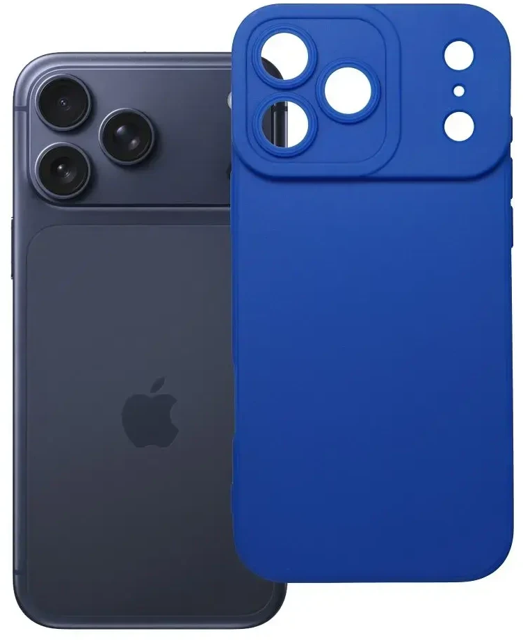 Dėklas Oem Case for iPhone 18 Pro Max / 17 Pro Max Matt 2.0 mėlynas
