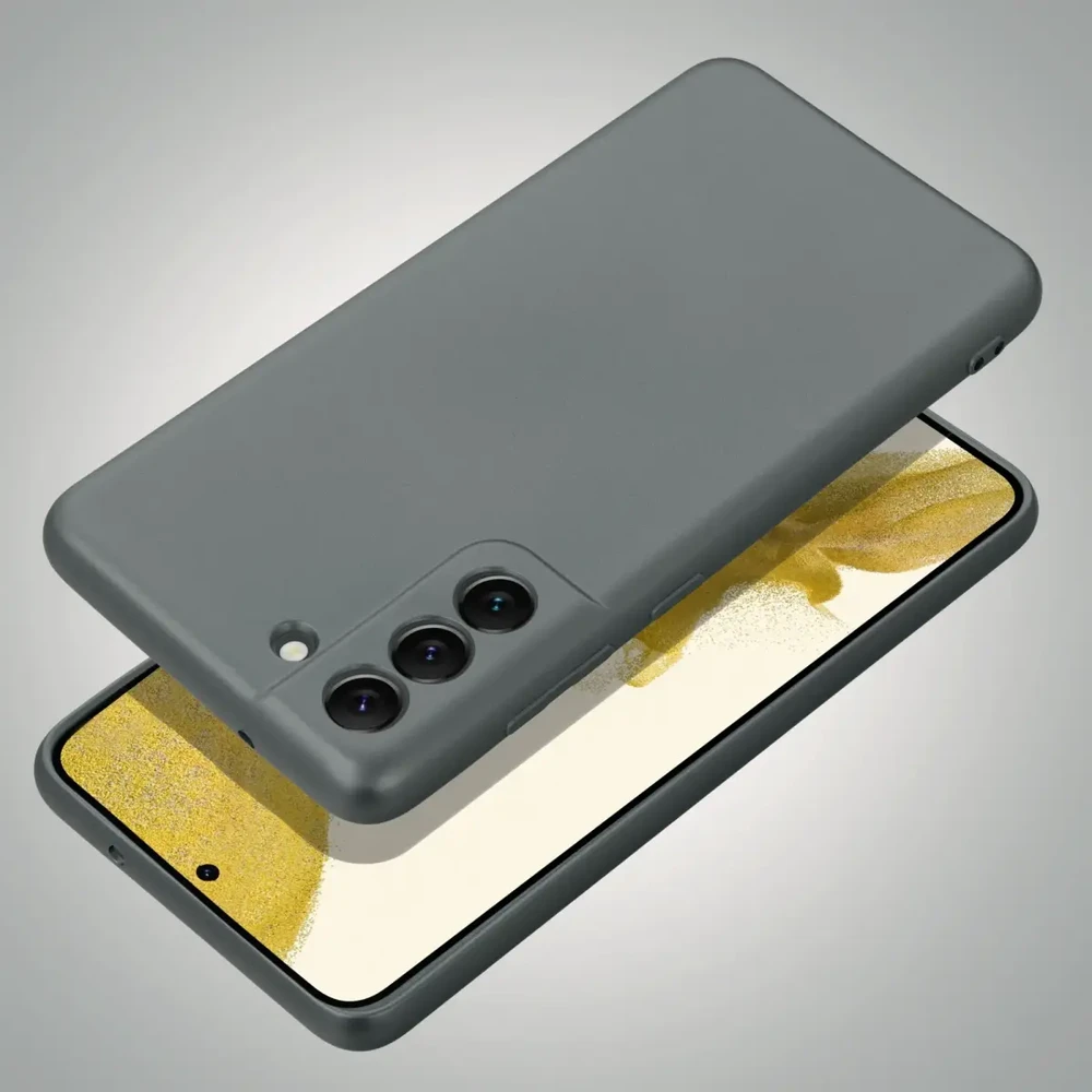 Oem METALLIC Dėklas skirtas Samsung Galaxy A14 5G / A14 4G pilkos spalvos