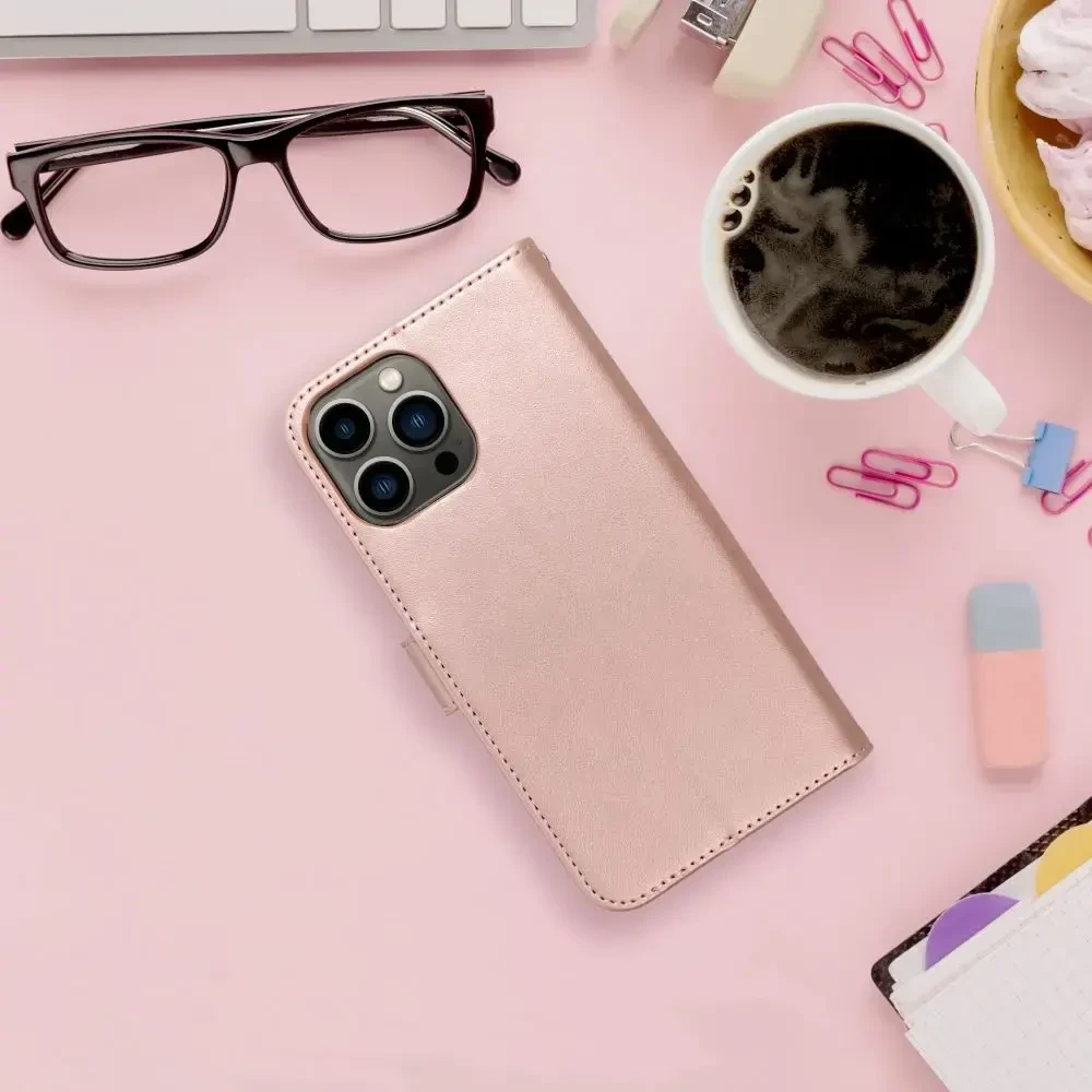 Forcell Oem MEZZO Book dėklas skirtas XIAOMI Redmi 10C mandala rose aukso spalvos