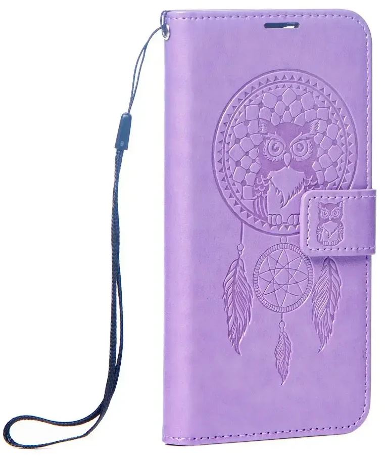 Oem Atverčiamas dėklas Xiaomi Redmi NOTE 15 PRO 5G Mezzo Book sapnų gaudyklė violetinė