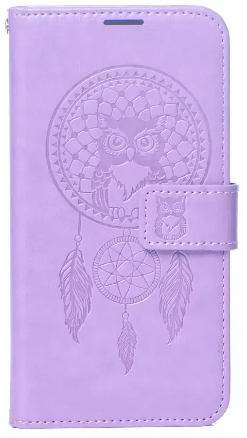 Dėklas Oem Flip case for iPhone 17 / 18 Mezzo Book dreamcatcher violet