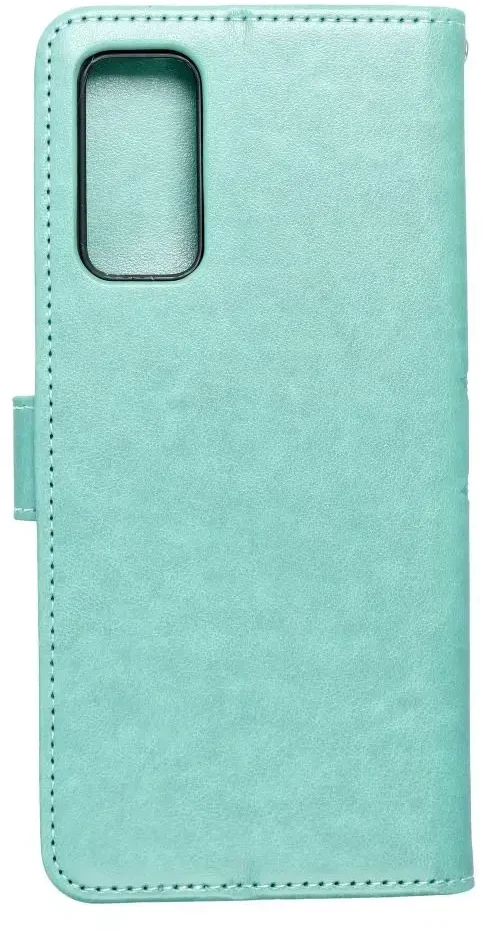 Forcell Oem MEZZO Book dėklas skirtas Samsung Galaxy S20 FE / S20 FE 5G mandala žalios spalvos