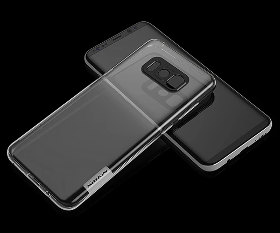 Nillkin Nature TPU dėklas telefonui Samsung Galaxy S8 Plus transparent
