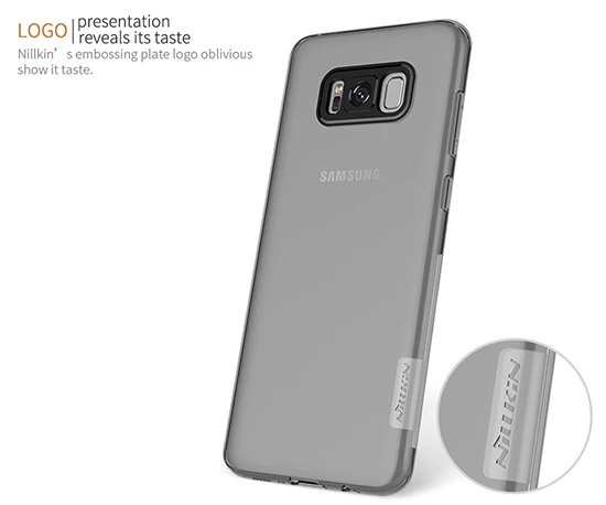 Nillkin Nature TPU dėklas telefonui Samsung Galaxy S8 Plus transparent