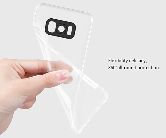 Nillkin Nature TPU dėklas telefonui Samsung Galaxy S8 Plus transparent