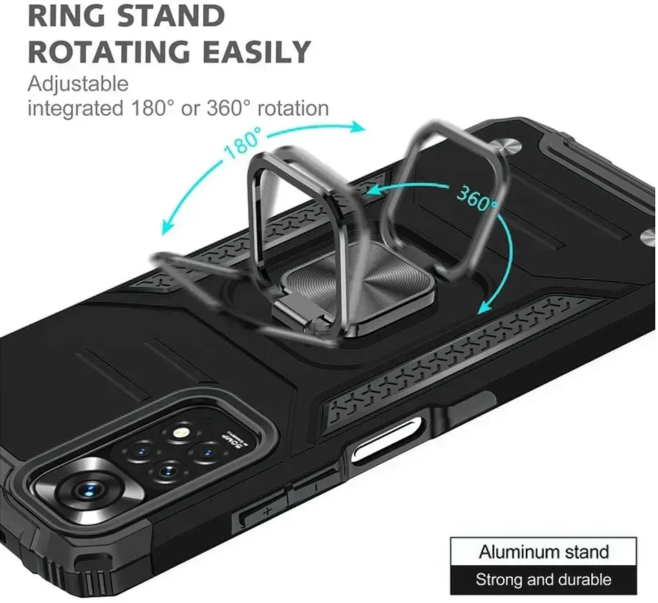 Oem NITRO dėklas, skirtas SAMSUNG A17, juodas