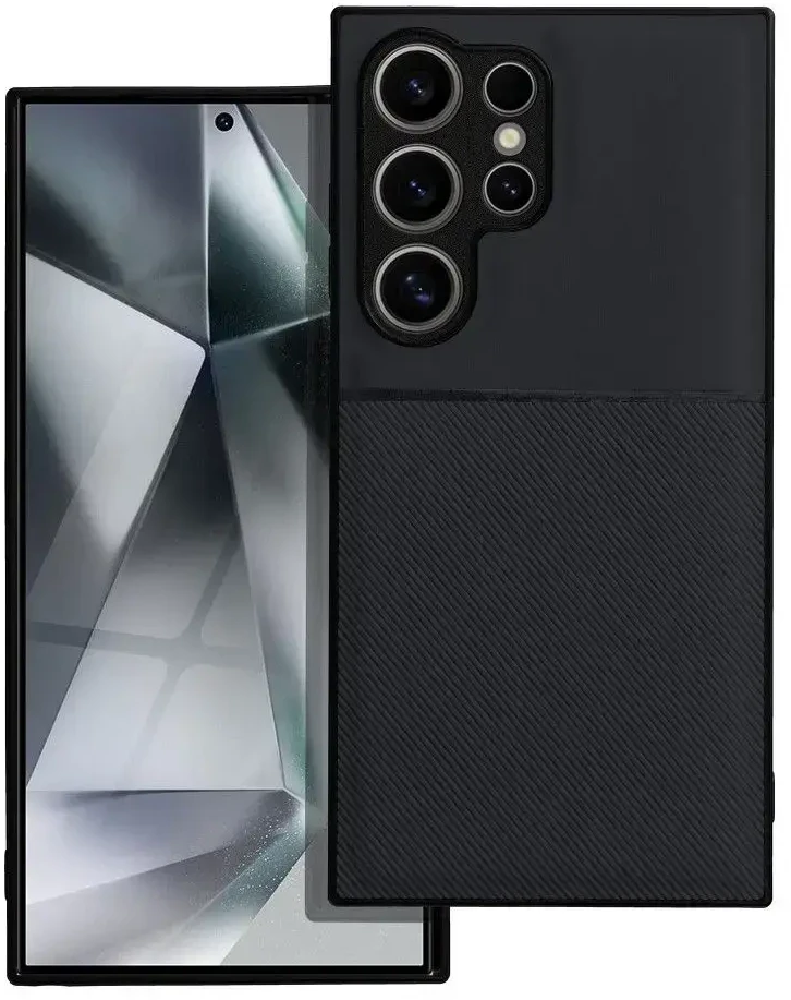 Forcell Oem NOBLE dėklas skirtas Samsung Galaxy S24 Ultra juodos spalvos