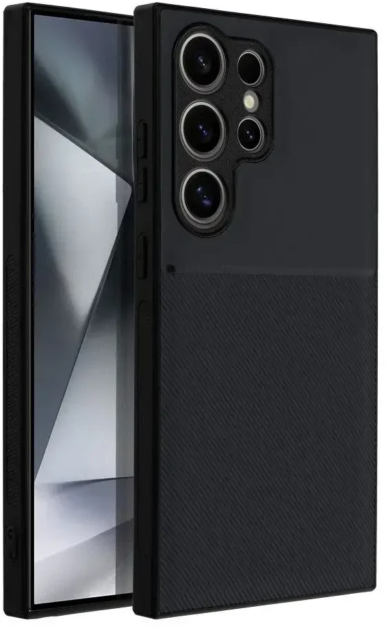 Forcell Oem NOBLE dėklas skirtas Samsung Galaxy S24 Ultra juodos spalvos