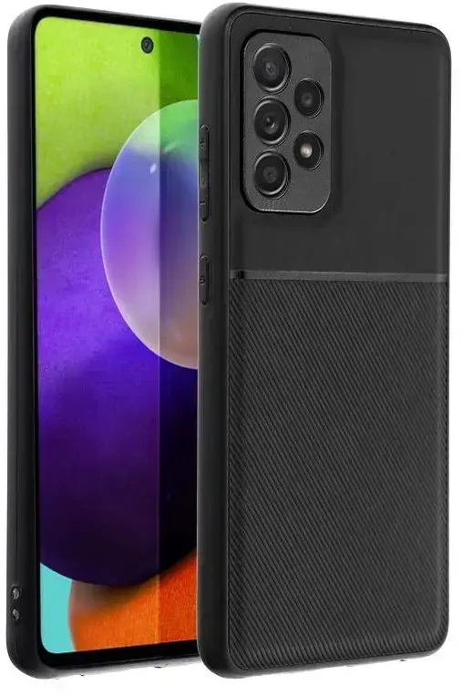 Forcell Oem NOBLE dėklas skirtas Samsung Galaxy A52 5G / A52 LTE ( 4G ) / A52s 5G juodos spalvos