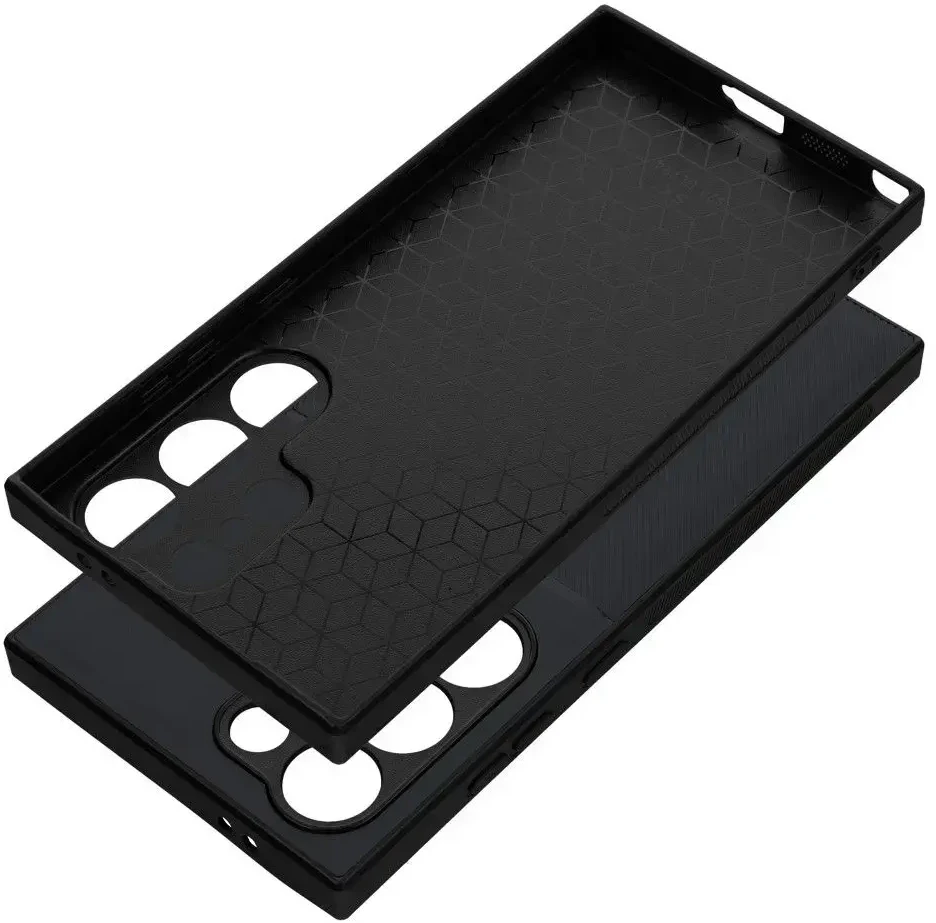 Forcell Oem NOBLE dėklas skirtas Samsung Galaxy S24 Ultra juodos spalvos