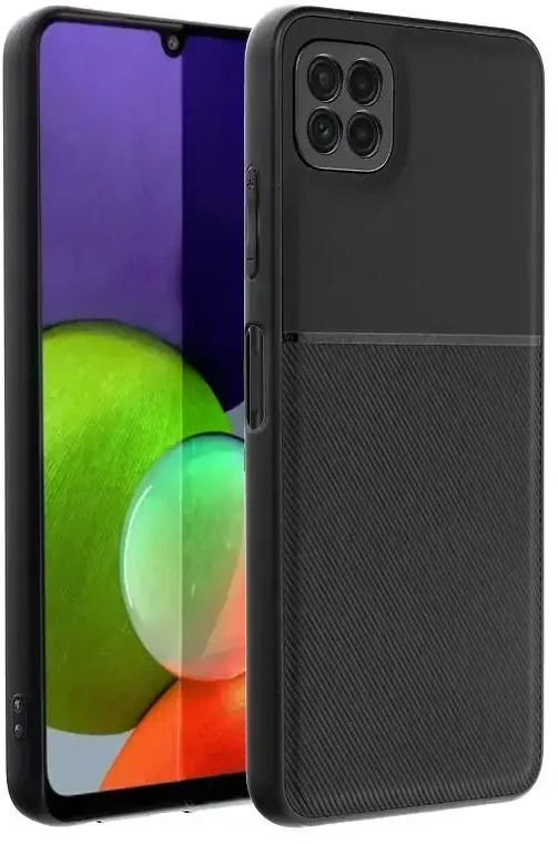 Forcell Oem NOBLE dėklas skirtas Samsung Galaxy A22 5G juodos spalvos