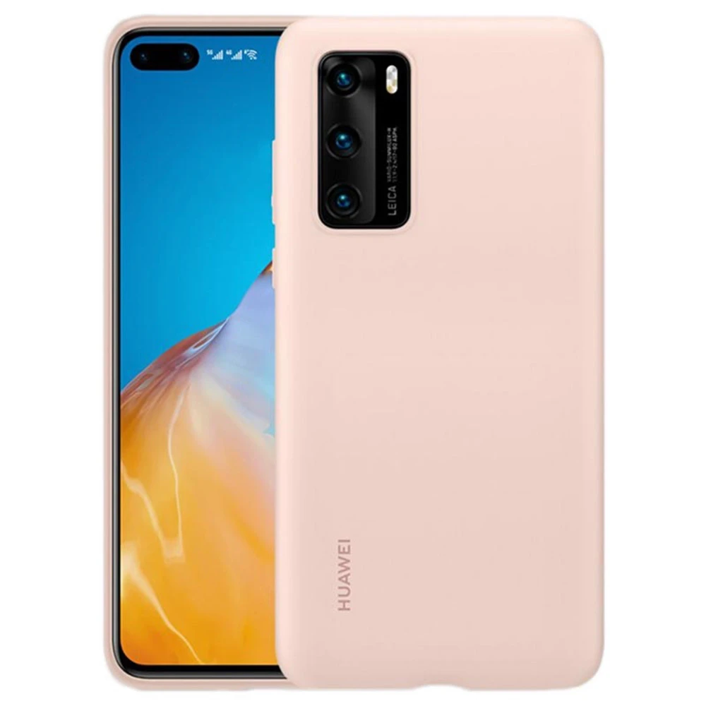 Oem Silikoninis dėklas for Huawei P40 (Rožinė)