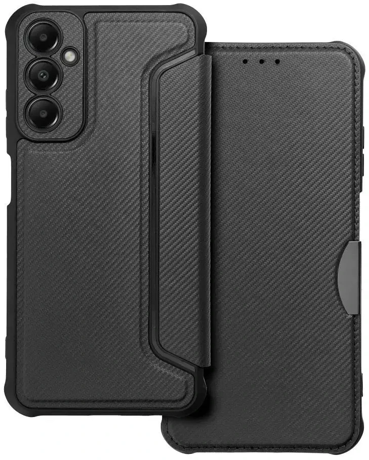 Dėklas Oem RAZOR Book skirtas Samsung Galaxy A05s juodos spalvos