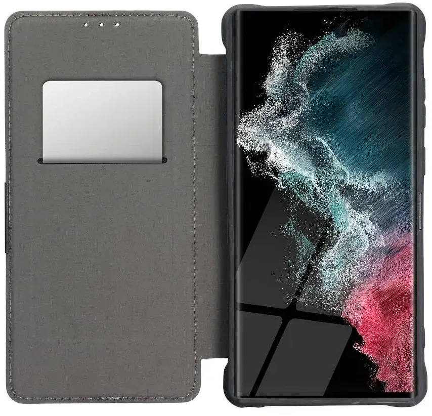 Dėklas Oem RAZOR Book skirtas Samsung Galaxy A22 5G mėlynos spalvos
