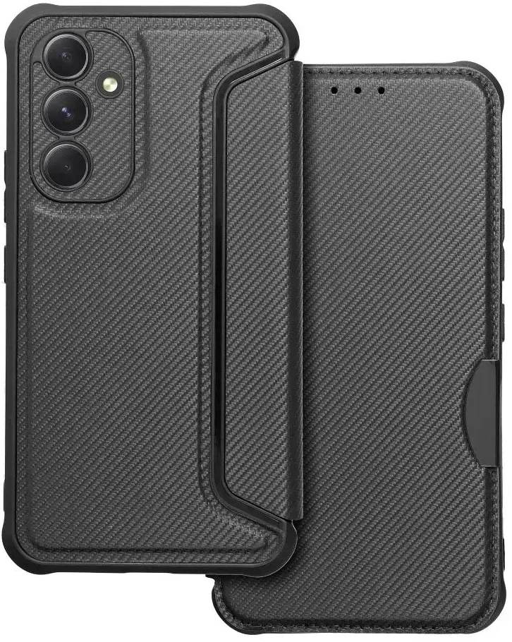 Dėklas Oem RAZOR Book skirtas Samsung Galaxy A54 5G juodos spalvos