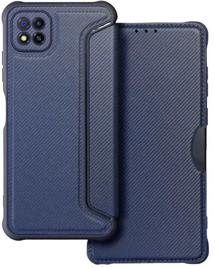 Dėklas Oem RAZOR Book skirtas Samsung Galaxy A22 5G mėlynos spalvos