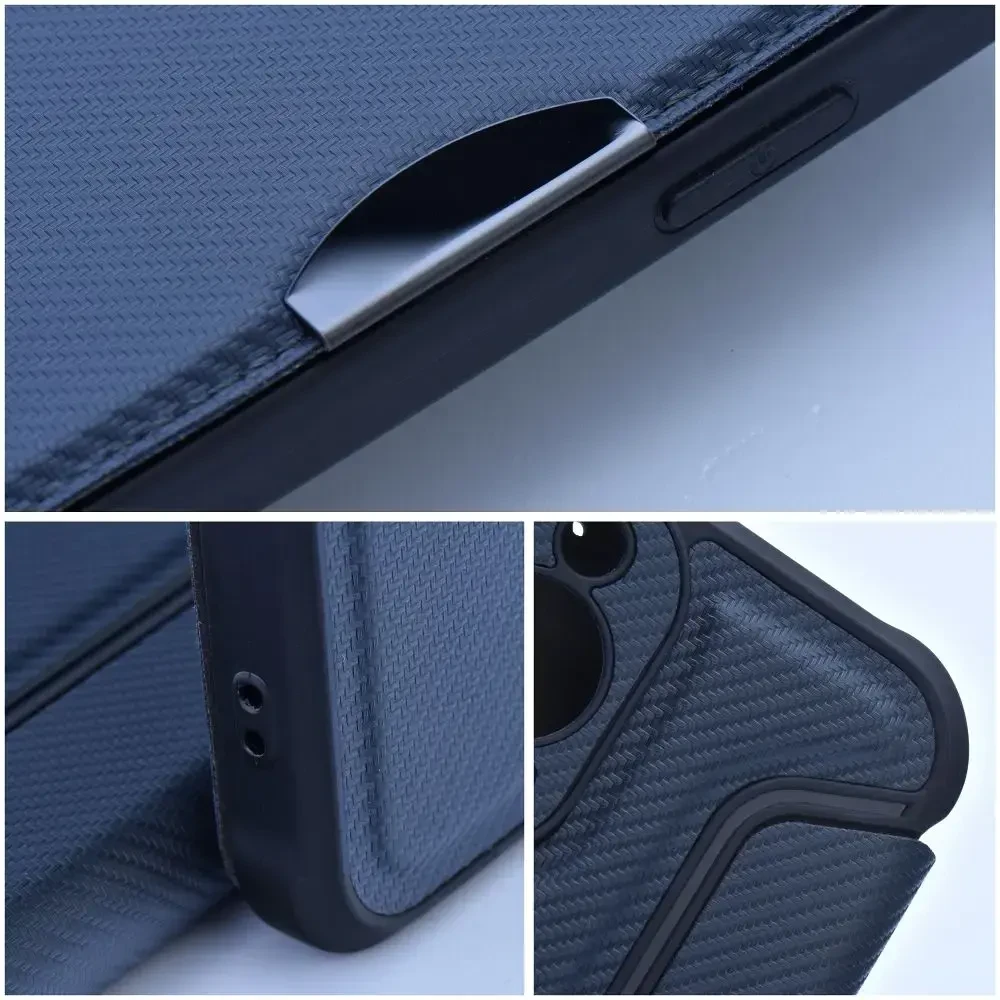 Dėklas Oem RAZOR Book skirtas Samsung Galaxy A22 5G mėlynos spalvos
