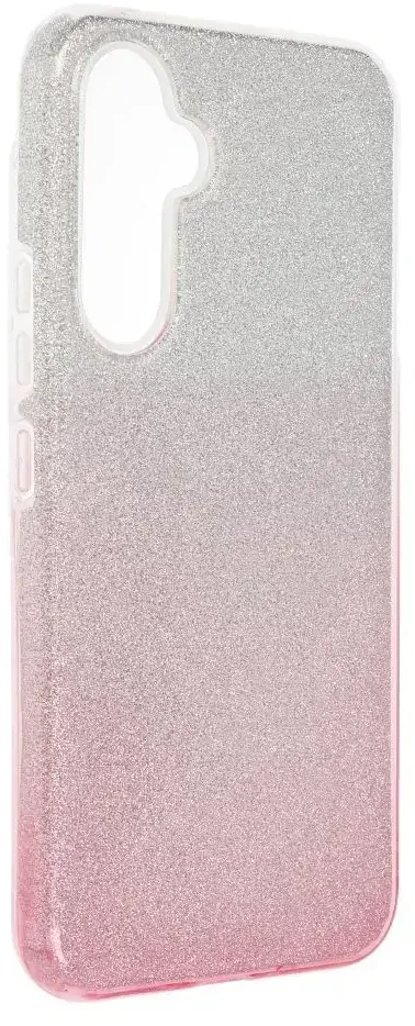 Forcell Oem SHINING Dėklas skirtas Samsung Galaxy A54 5G skaidrus rožinės spalvos