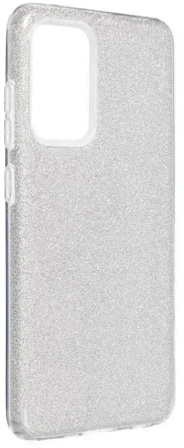 Forcell Oem SHINING Dėklas skirtas Samsung Galaxy A52 5G / A52 LTE ( 4G ) / A52S sidabro spalvos