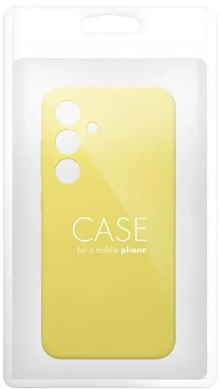 Oem Silikoninis dėklas 2mm skirtas Samsung Galaxy A55 5G lemon