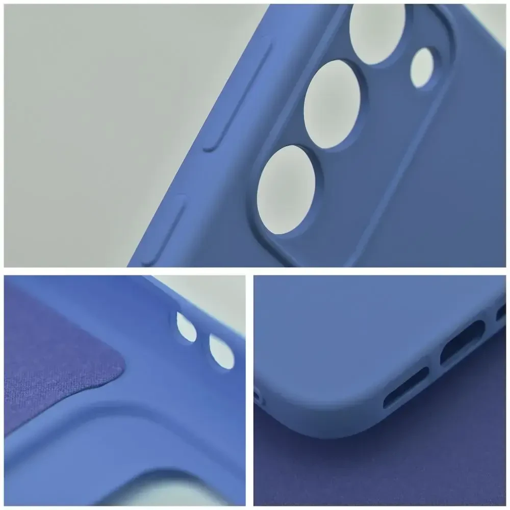 Forcell Oem SILICONE dėklas skirtas Samsung Galaxy A12 mėlynos spalvos