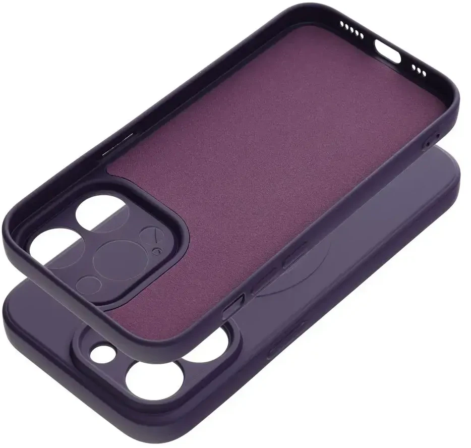 Oem Dėklas Silicone Mag Cover (MagSafe) skirtas iPhone 14 Pro violetinis