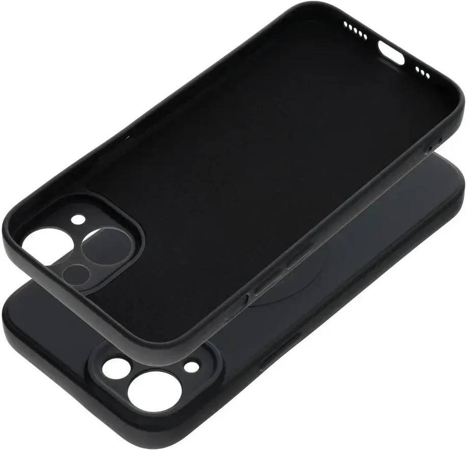 Oem Dėklas Silicone Mag Cover (MagSafe) skirtas iPhone 14 juodas