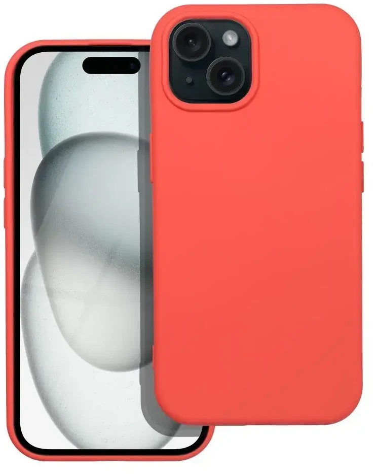 Dėklas Oem Case for iPhone 15 Silicone peach