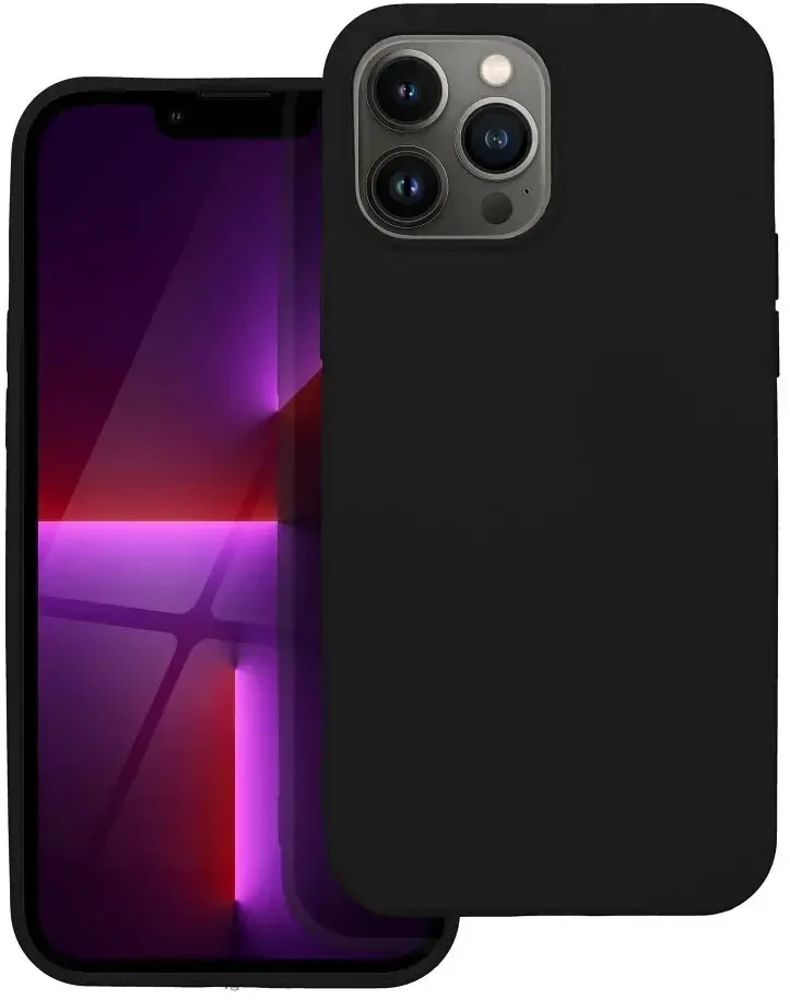 Dėklas Forcell Oem Case for iPhone 13 PRO MAX Silicone juodas