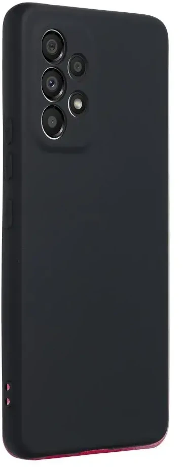 Forcell Oem SILICONE dėklas skirtas Samsung Galaxy A53 5G juodos spalvos