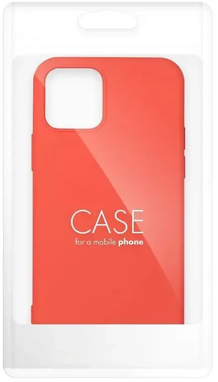 Forcell Dėklas na Samsung A12 Silicone brzoskwiniowe