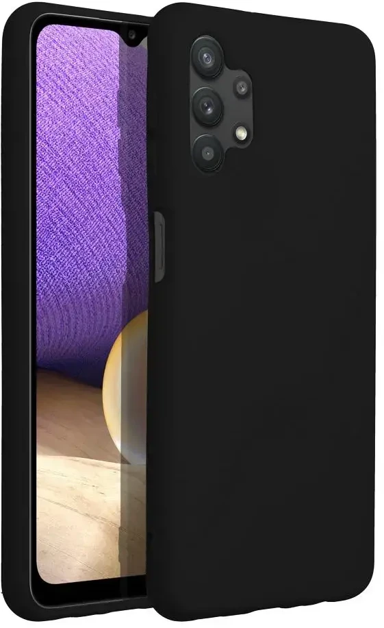 Forcell Oem SILICONE dėklas skirtas Samsung Galaxy A32 5G juodos spalvos