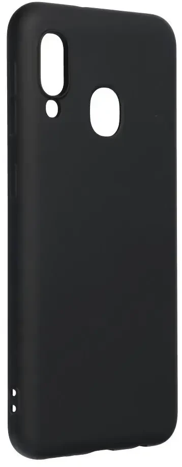 Forcell Oem Silikoninis dėklas skirtas Samsung Galaxy A20E juodos spalvos
