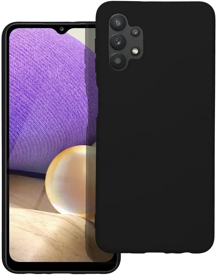 Forcell Oem SILICONE dėklas skirtas Samsung Galaxy A32 5G juodos spalvos