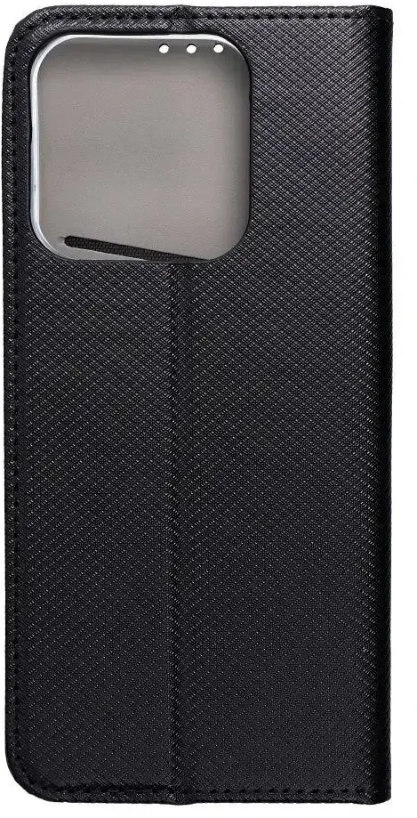 Atverčiamas dėklas, skirtas Realme NOTE 70T Smart Case Book, juodas