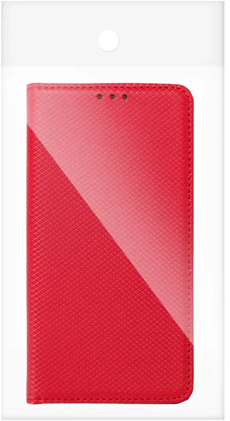 Oem Originalus atverčiamas dėklas Motorola E22 / E22i Smart Case Book, raudonas