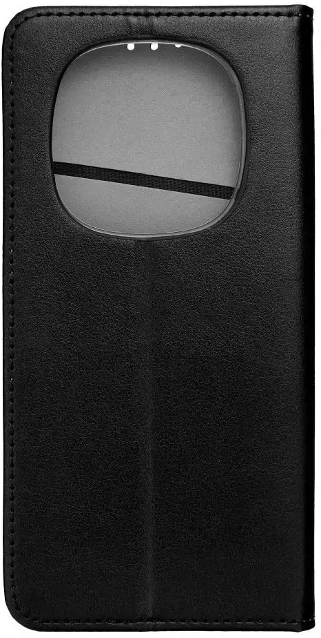 Oem SMART MAGNETO Book dėklas skirtas Xiaomi Redmi Note 14 PRO 5G / 14 PRO PLUS 5G juodos spalvos
