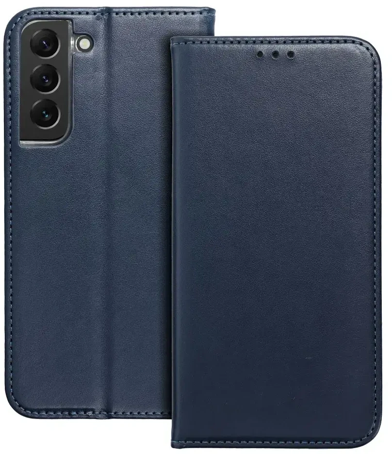 Reach Dėklas Smart Magnetic Samsung A155 A15 4G/A156 A15 5G tamsiai mėlynas