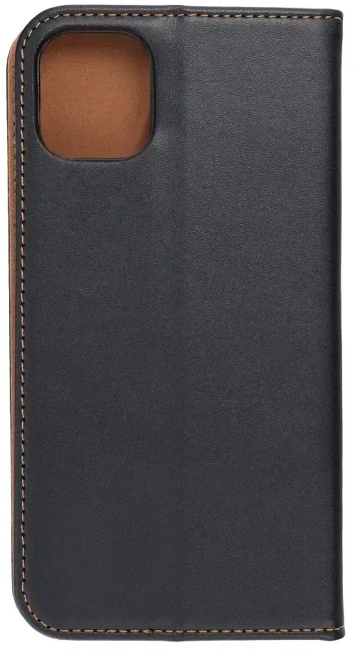 Forcell OEM atverčiamas dėklas, skirtas iPhone 11 Smart Pro Book, odinis, juodas