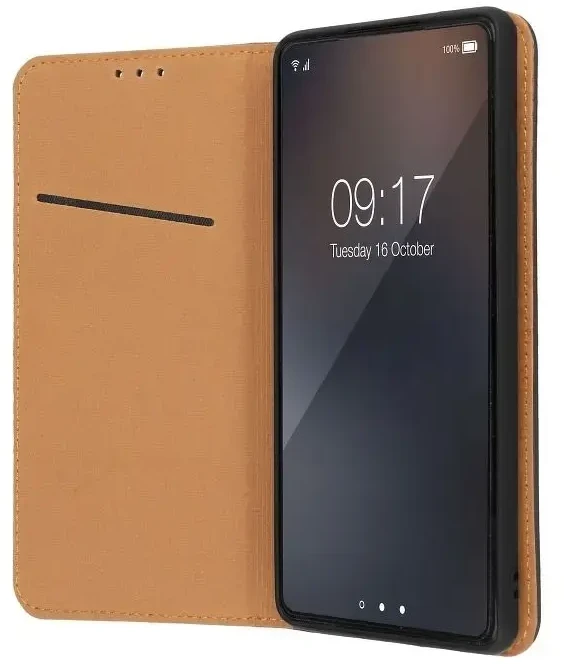 Forcell Oem SMART PRO Book leather dėklas skirtas Samsung Galaxy A52 5G / A52 LTE (4G) juodos spalvos