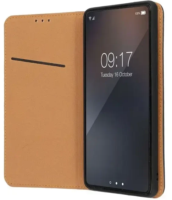 Oem SMART Pro Book leather dėklas skirtas Samsung Galaxy A34 5G juodos spalvos