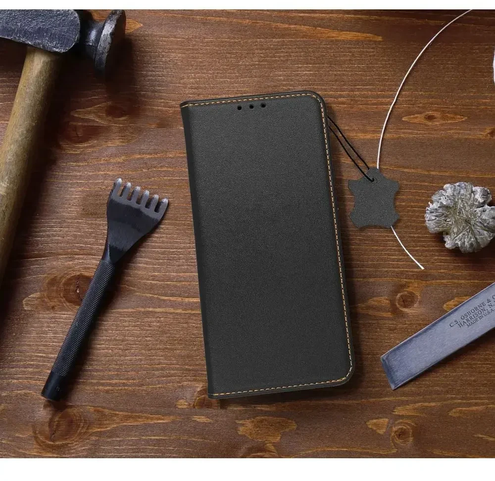 Oem SMART Pro Book leather dėklas skirtas Samsung Galaxy A34 5G juodos spalvos