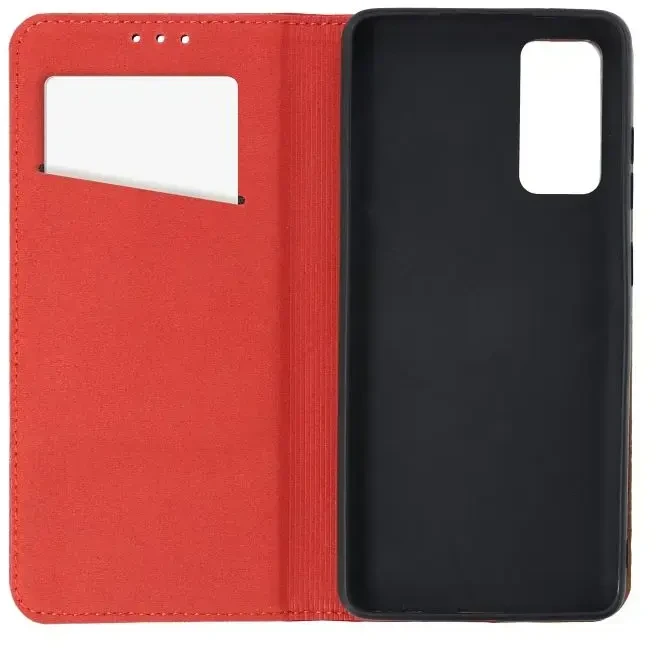 Oem SMART Pro Book leather dėklas skirtas Samsung Galaxy S24 FE claret