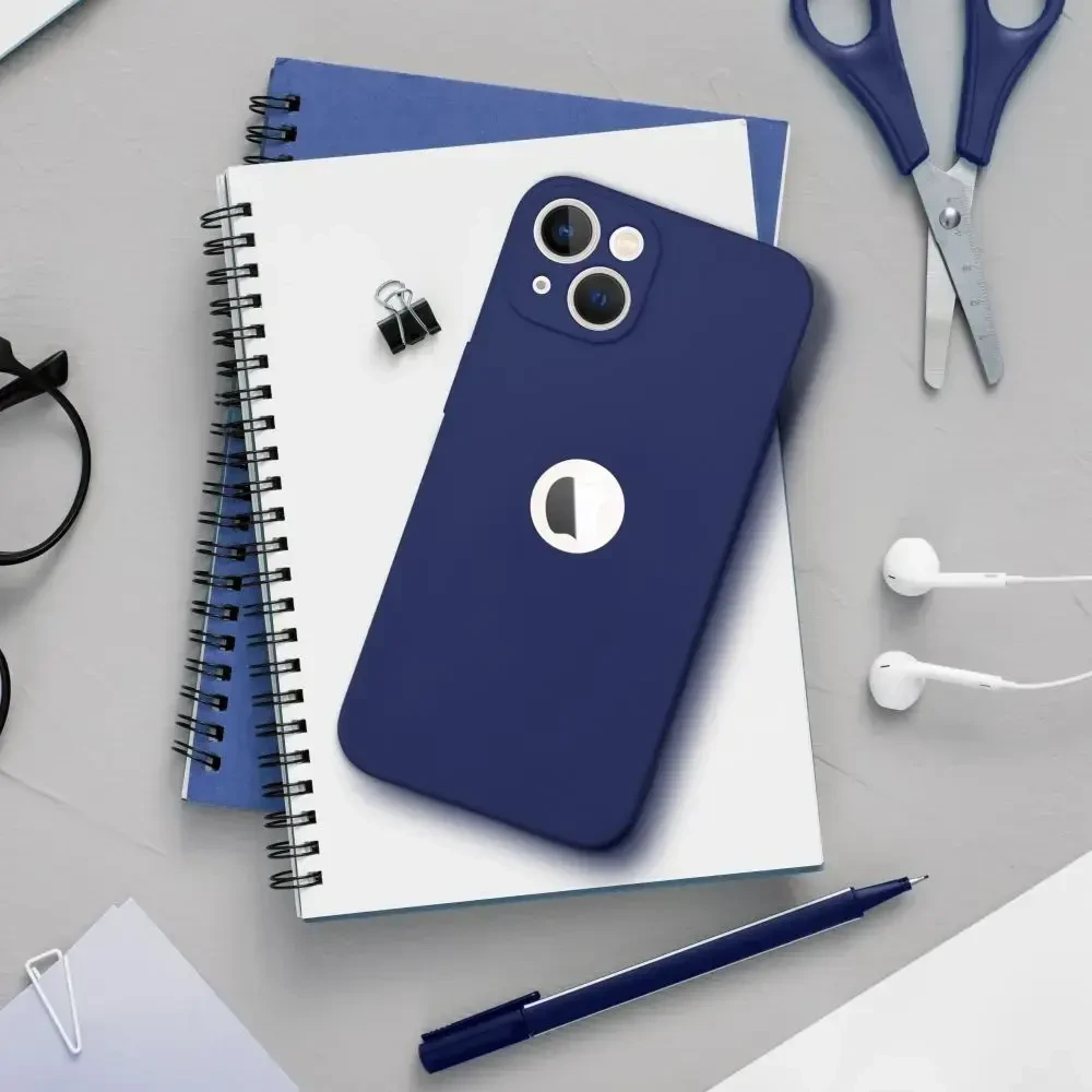 Dėklas Forcell Oem Case for iPhone 13 Soft dark mėlynas