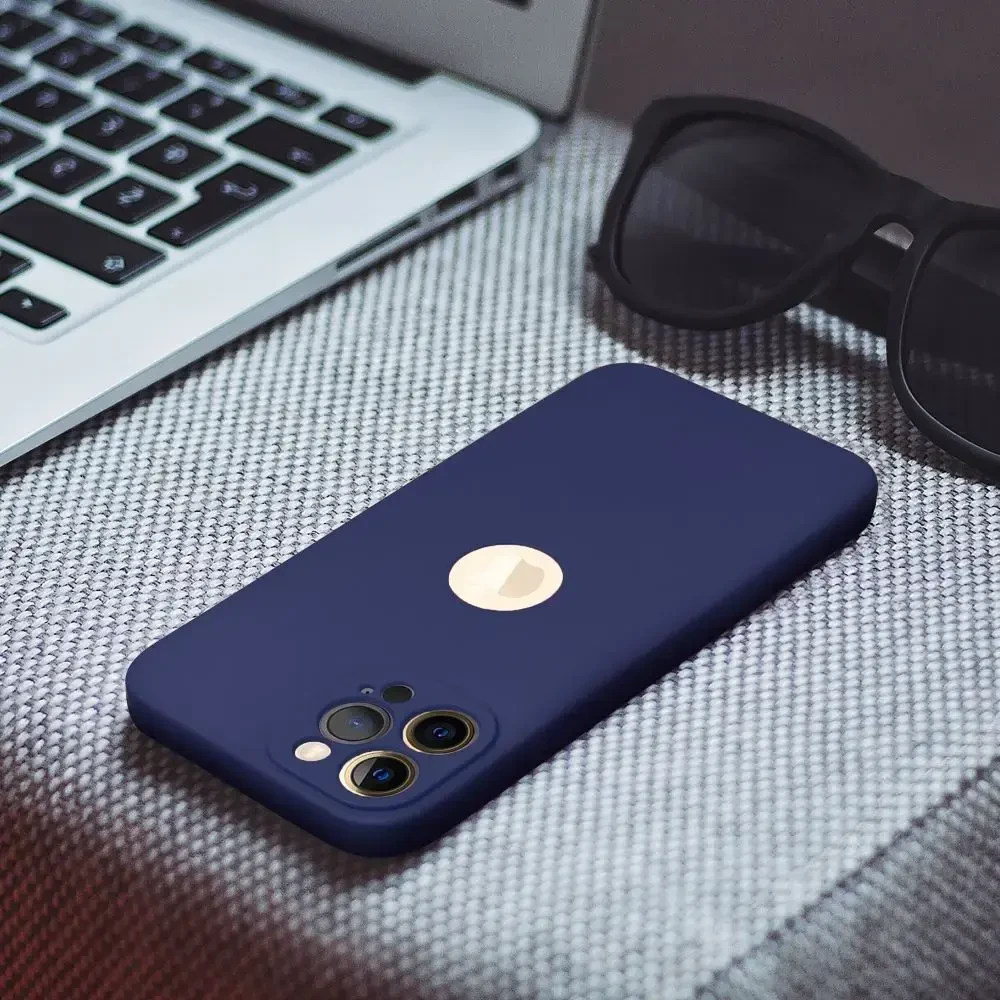 Dėklas Forcell Oem Case for iPhone 13 Soft dark mėlynas